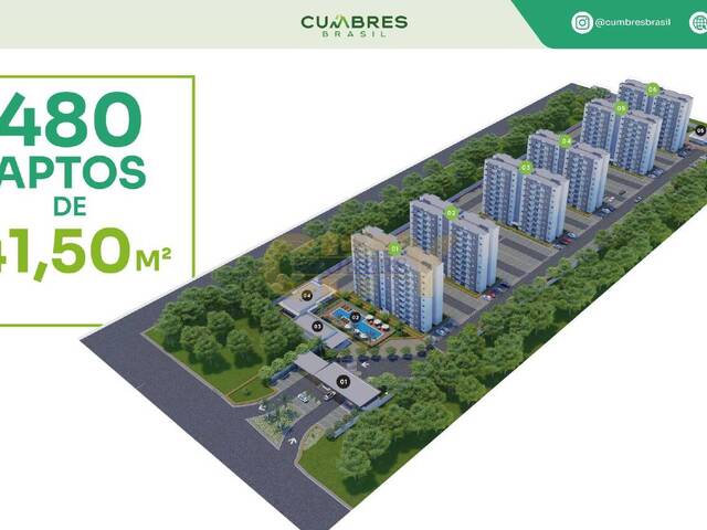 #940 - Apartamento para Venda em Cuiabá - MT